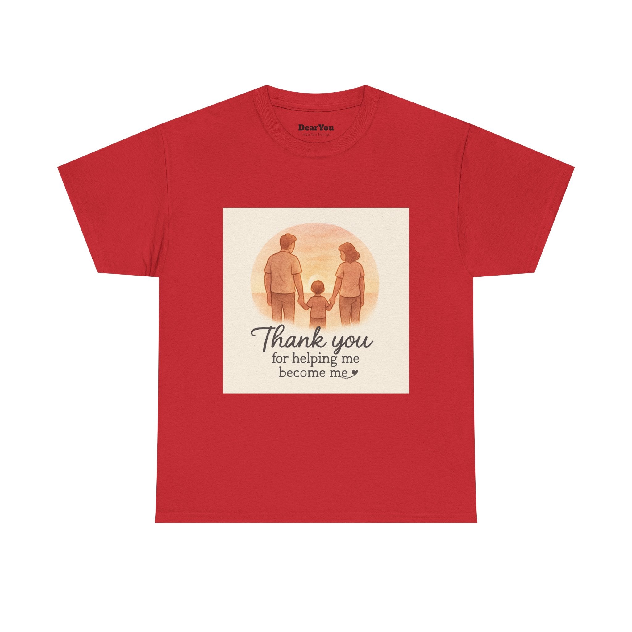 Thank You for Helping Me Become Me Tee — Family Appreciation Shirt