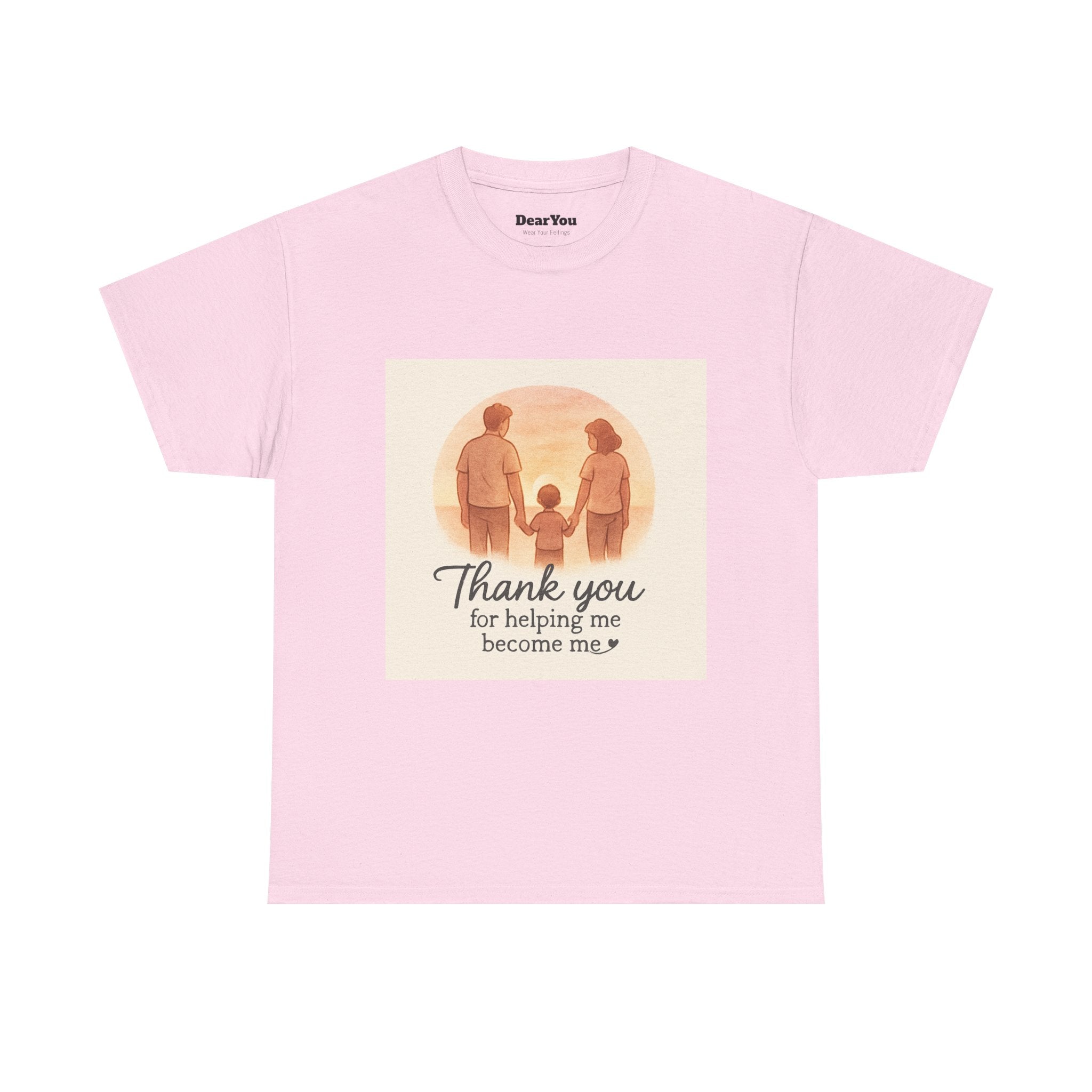 Thank You for Helping Me Become Me Tee — Family Appreciation Shirt