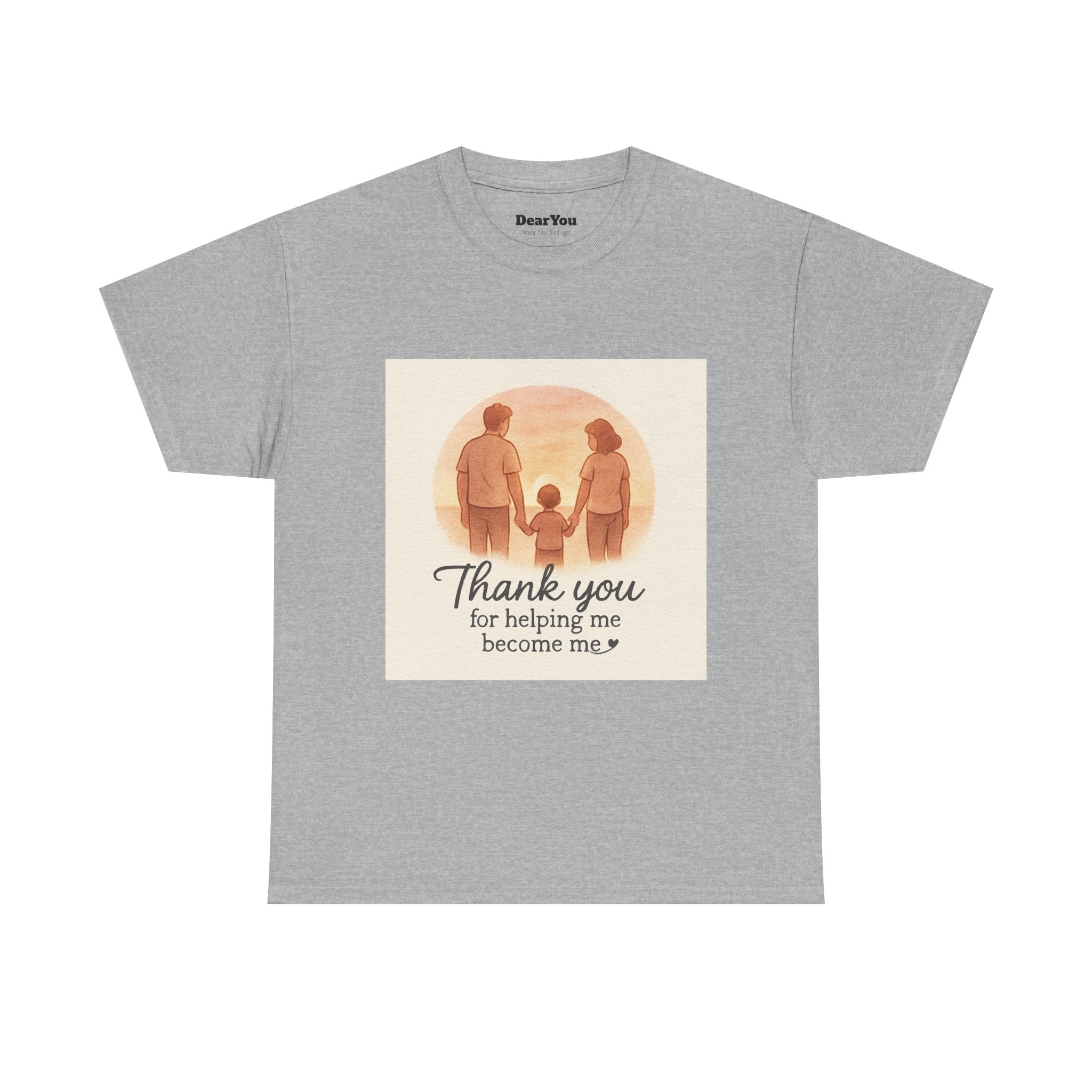 Thank You for Helping Me Become Me Tee — Family Appreciation Shirt