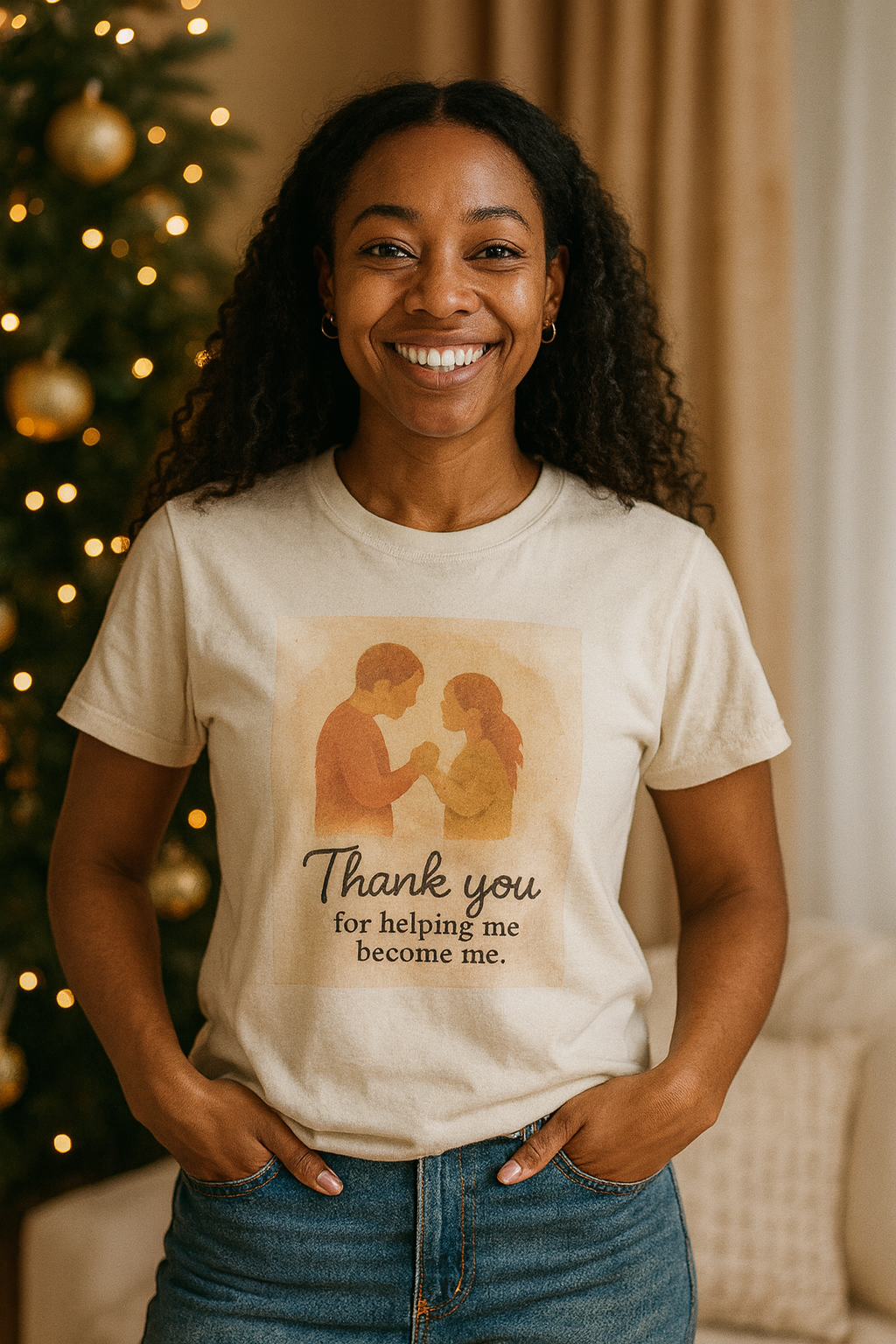 Thank You for Helping Me Become Me Tee — Family Appreciation Shirt